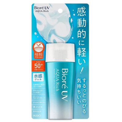 KAO "Biore UV Aqua Rich SPF50+ PA++++"   -    , 70  ()