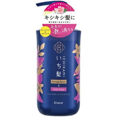 Kracie "Ichikami Damage Repair&Color Care"       ,       , 480 . ()