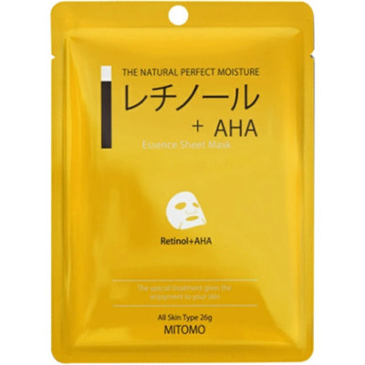 Mitomo "Retinol + AHA Mask"        -, 1 . ()