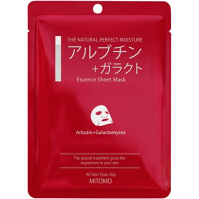 Mitomo "Arbutin + Galactomyces Mask"        , 1 . ()