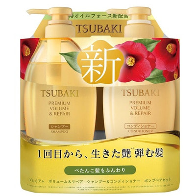 Shiseido "Tsubaki Premium Volume & Repair"       , 450 . + 450 . ()