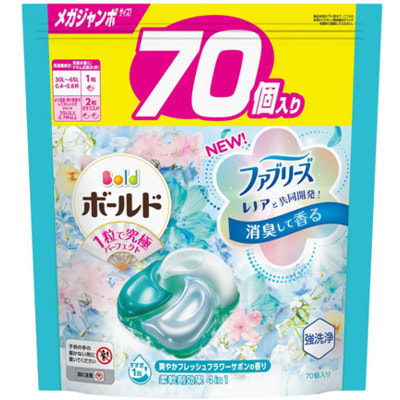 Procter&Gamble "Bold Gel Ball Fresh Flower Sabon"     4  1  ,    ,  , 70 . ()