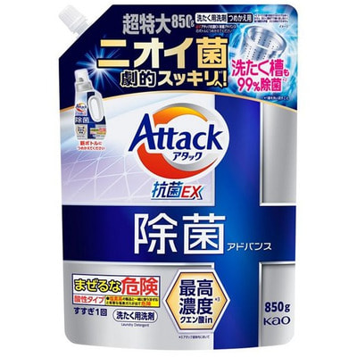 KAO "Attack Antibacterial EX Advance"         ,   ,  , 850 . ()