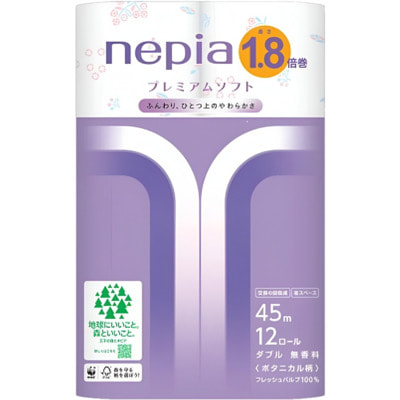 Nepia "Premium Soft"     ,  , 12   45 . ()