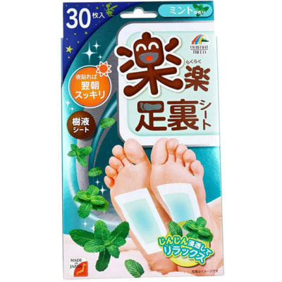 Unimat Riken "Rakuraku Mint Relaxing Sheet"     , ,   , 30 . ()