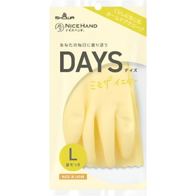 Showa Gloves "Nice Hand Days"         ,   ,  L, 1 . ()