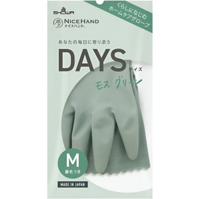 Showa Gloves "Nice Hand Days"         ,   ,  M, 1 . ()