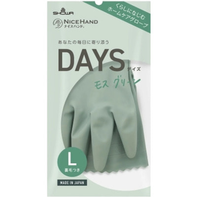 Showa Gloves "Nice Hand Days"         ,   ,  L, 1 . ()