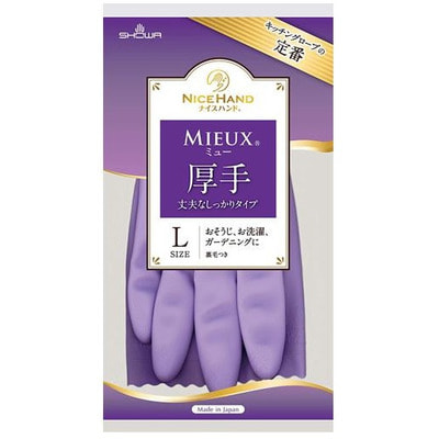 Showa Gloves "Nice Hand Mieux"   ,   , ,  L, 1 . ()