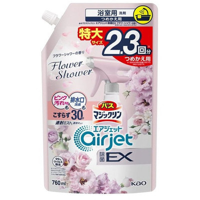 KAO "Bath Magi Clean Air Jet Floral"  - -   ,    ,   ,  , 760 . ()