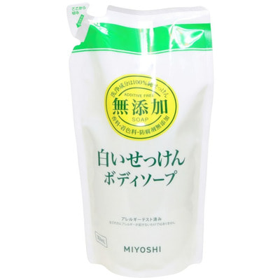 Miyoshi "Additive Free Body Soap" Жидкое мыло для тела на основе натуральных компонентов, сменная упаковка, 350 мл. Miyoshi "Additive Free Body Soap" Жидкое мыло для тела на основе натуральных компонентов, сменная упаковка, 350 мл. (фото)