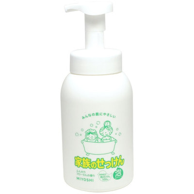 Miyoshi "Additive Free Bubble Body Soap" Пенящееся жидкое мыло для тела на основе натуральных компонентов, с ароматом цветов, 600 мл. Miyoshi "Additive Free Bubble Body Soap" Пенящееся жидкое мыло для тела на основе натуральных компонентов, с ароматом цветов, 600 мл.