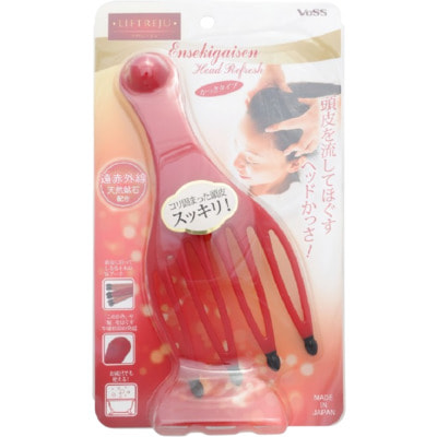 Vess "Liftreju Head Refresher" Массажер для кожи головы с закругленными зубцами и природными минералами, 1 шт. Vess "Liftreju Head Refresher" Массажер для кожи головы с закругленными зубцами и природными минералами, 1 шт. (фото)