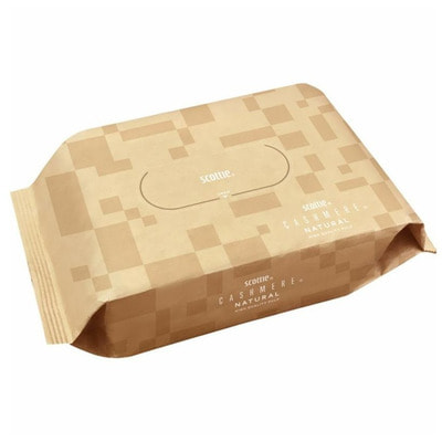 Nippon Paper Crecia Co., Ltd. "Scottie Cashmere Natural Crecia" Салфетки двухслойные бумажные, кашемировые, в крафтовой упаковке, 50 шт. Nippon Paper Crecia Co., Ltd. "Scottie Cashmere Natural Crecia" Салфетки двухслойные бумажные, кашемировые, в крафтовой упаковке, 50 шт. (фото)