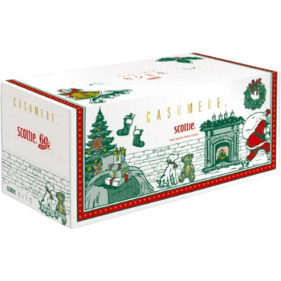 Nippon Paper Crecia Co., Ltd. "Scottie Cashmere Crecia" Салфетки двухслойные бумажные, кашемировые, 220 шт. Nippon Paper Crecia Co., Ltd. "Scottie Cashmere Crecia" Салфетки двухслойные бумажные, кашемировые, 220 шт. (фото)