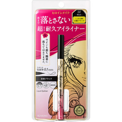 Isehan "Kiss Me Heroine Make Smooth Liquid Eyeliner Super Keep"     ,    ,  01 , 1 . ()