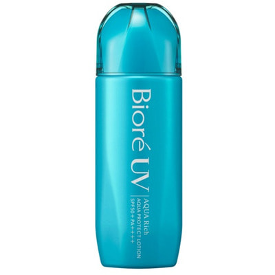 KAO "Biore UV Aqua Rich Protect Lotion SPF50+ PA++++" ����������� �������������� ������ ��� ���� � ����, � �������� �������, 70 ��. (����)