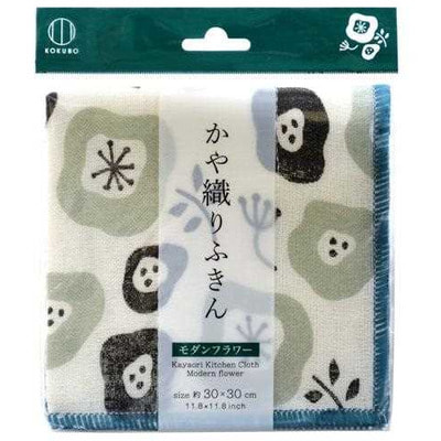 Kokubo "Kayaori Цветок" Тряпочка для посуды и уборки кухни с высокой впитываемостью, размер 30 x 30 см, 1 шт. Kokubo "Kayaori Цветок" Тряпочка для посуды и уборки кухни с высокой впитываемостью, размер 30 x 30 см, 1 шт. (фото)