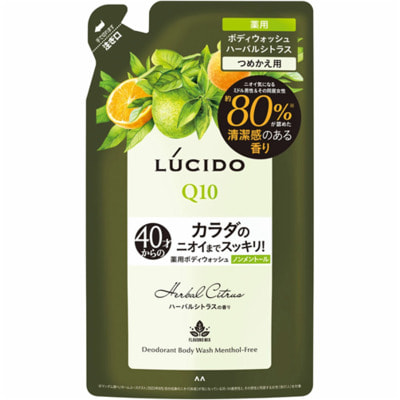 Mandom "Lucido Deodorant Body Wash Nonmenthol Herbal Citrus"  -    40 +,  ,     ,  ,380 . ()
