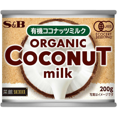 S&B Foods "Saikan" Органическое кокосовое молоко, 200 г. S&B Foods "Saikan" Органическое кокосовое молоко, 200 г. (фото)