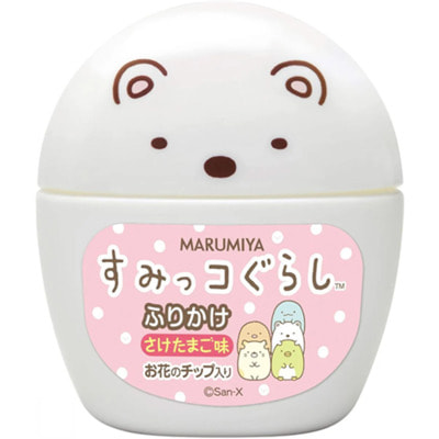 Marumiya "Furikake Sumikko Gurashi" Приправа к рису Фурикакэ Сумиккогураши с яйцом и лососем, 20 г. Marumiya "Furikake Sumikko Gurashi" Приправа к рису Фурикакэ Сумиккогураши с яйцом и лососем, 20 г. (фото)