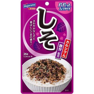 Hagoromo "Furikake" Фурикакэ смесь приправ к рису с периллой (базиликом) и кунжутом, пакет, 26 г. Hagoromo "Furikake" Фурикакэ смесь приправ к рису с периллой (базиликом) и кунжутом, пакет, 26 г. (фото)