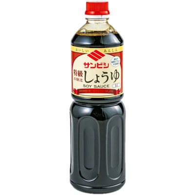 Sanbishi Соевый соус натурального брожения универсальный, 1 л. Sanbishi Соевый соус натурального брожения универсальный, 1 л.