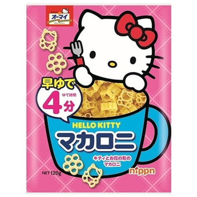 Nippun "Hello Kitty" Макароны в форме Хеллоу Китти, 120 г. Nippun "Hello Kitty" Макароны в форме Хеллоу Китти, 120 г. (фото)