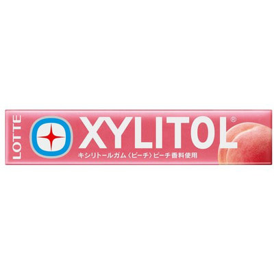 Lotte "Xylitol" Жевательная резинка со вкусом персика, 1 уп. х 14 шт. Lotte "Xylitol" Жевательная резинка со вкусом персика, 1 уп. х 14 шт. (фото)