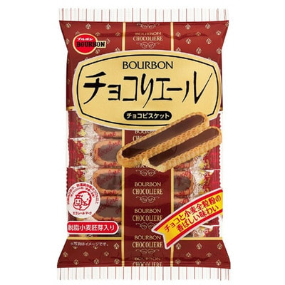 Bourbon "Chocoliere" Печенье цельнозерновое с нежной шоколадной начинкой, 105 г. Bourbon "Chocoliere" Печенье цельнозерновое с нежной шоколадной начинкой, 105 г. (фото)