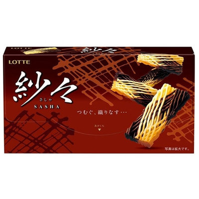 Lotte "Sasha" Комбинированный шоколад молочный с белым, 15 шт. Lotte "Sasha" Комбинированный шоколад молочный с белым, 15 шт. (фото)