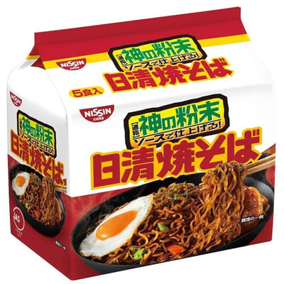 Nissin "Ramen Yakisoba" Лапша быстрого приготовления Якисоба, 5 порций х 100 г. Nissin "Ramen Yakisoba" Лапша быстрого приготовления Якисоба, 5 порций х 100 г. (фото)