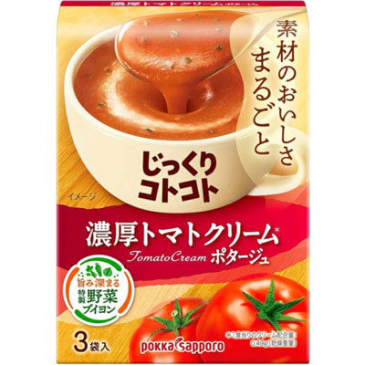 Pokka Sapporo Суп-пюре насыщенный томатный со сливками, 3 порции х 55,8 г. Pokka Sapporo Суп-пюре насыщенный томатный со сливками, 3 порции х 55,8 г. (фото)