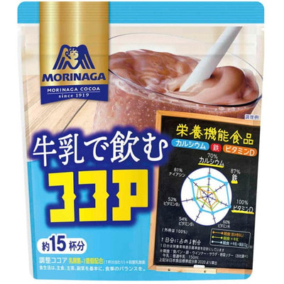 Morinaga Какао с молоком, растворимый, 180 г. Morinaga Какао с молоком, растворимый, 180 г. (фото)