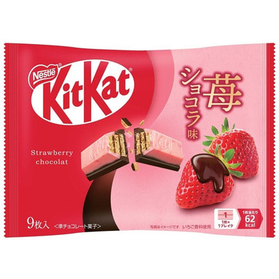 Nestle Japan "Kit Kat Strawberry" ������� � ������� ������ - ������������ � ����������, 104,4 �. (����)