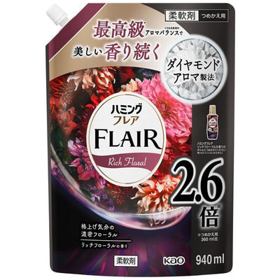 KAO "Flair Fragrance Rich Floral" �����������-���������� ��� �����, � ������� ��������-������� �������� � ���������� �������, ������� ��������, 940 ��. (����)