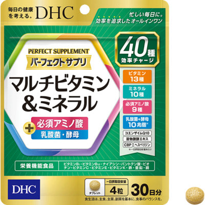 DHC "Perfect Supplement" ���������������� �������� � ����������, ����������, ��������������, CoQ10, CBP � ������������, 120 �������� �� 30 ����. (����)