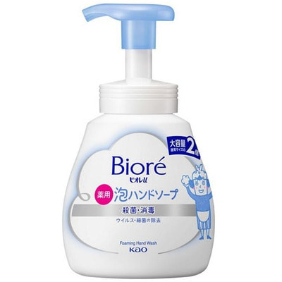 KAO "Biore U Foaming Hand Soap" ����-����� ��� ��� � ����������������� ��������, � ������ ���������� ��������, 500 ��. (����)