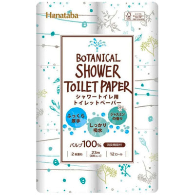 Marutomi "Tissue Hanataba Botanical Shower Double" ��������� ������ �����������, � �������� �������, 12 ������� �� 23 �. (����)