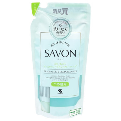 Kobayashi "Shoshugen Savon" Жидкий освежитель воздуха с ароматом цитрусового мыла, сменная упаковка, 400 мл. Kobayashi "Shoshugen Savon" Жидкий освежитель воздуха с ароматом цитрусового мыла, сменная упаковка, 400 мл. (фото)