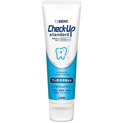 Lion "Check-Up" Укрепляющая кремовая зубная паста со вкусом мяты, 135 г. Lion "Check-Up" Укрепляющая кремовая зубная паста со вкусом мяты, 135 г. (фото)