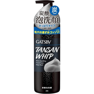 Mandom "Gatsby Facial Foam Deep Black" ������� ����� ��� �������� � ���������� �������� � ��������� ����, ������ ����, 200 �. (����)