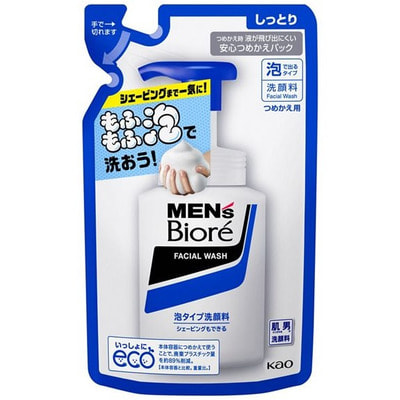 KAO "Men's Biore Foam" ������� ����� ��� �������� � ������, � ������ ���������� ��������, ������� ��������, 130 ��. (����)