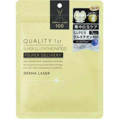 Quality First "Derma Laser Super Glutathione 100" ����������� ����� ��� ���� � ����������� ��� ������������ �����������, 7 ��. (����)