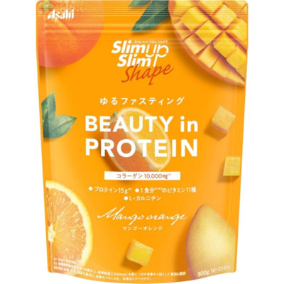 Asahi "Slim Up Slim Shape Beauty Protein" ����������� �������� � ����������, ���������������, ���� � L-����������, ���� ����� � ���������, 300 �. (����)