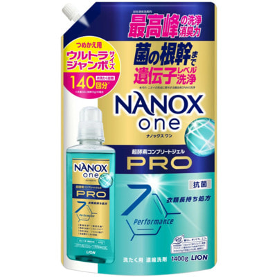 Lion "Nanox One" Концентрированное жидкое средство для стирки белья, против стойких загрязнений, неприятных запахов и изменений цвета, сменная упаковка, 1400 г. Lion "Nanox One" Концентрированное жидкое средство для стирки белья, против стойких загрязнений, неприятных запахов и изменений цвета, сменная упаковка, 1400 г.