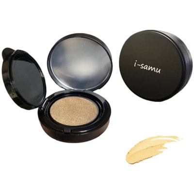 Stay Free "I-samu Cushion Foundation SPF50+ PA++++" Тональный крем-кушон для сияния и матовости, тон светлая охра 15 мл. Stay Free "I-samu Cushion Foundation SPF50+ PA++++" Тональный крем-кушон для сияния и матовости, тон светлая охра 15 мл. (фото)