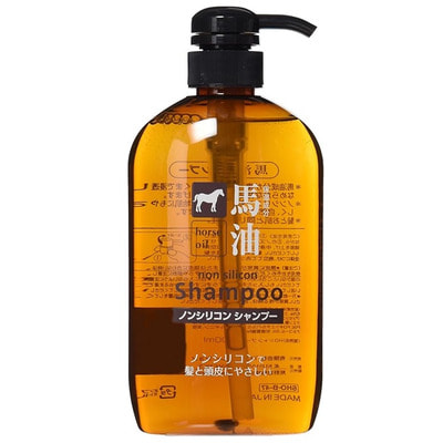 Kumano "Horse Oil Shampoo" ������� � ��������� ������ � ������ �������, ��� ������������ � ������ �����, 600 ��.