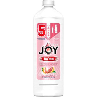 Procter&Gamble "Joy" Дезинфицирующее средство для мытья посуды с ароматом розового грейпфрута, бутылка вверх дном, сменная упаковка, 670 мл. Procter&Gamble "Joy" Дезинфицирующее средство для мытья посуды с ароматом розового грейпфрута, бутылка вверх дном, сменная упаковка, 670 мл. (фото)