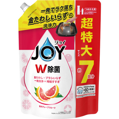 Procter&Gamble "Joy" Дезинфицирующее средство для мытья посуды с ароматом розового грейпфрута, сменная упаковка, 910 мл. Procter&Gamble "Joy" Дезинфицирующее средство для мытья посуды с ароматом розового грейпфрута, сменная упаковка, 910 мл. (фото)
